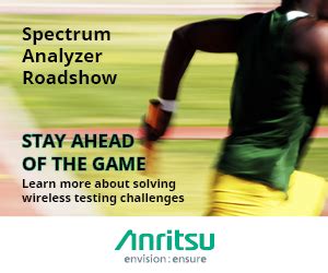 Anritsu announces its "Spectrum Analyzer" roadshow • Temcom