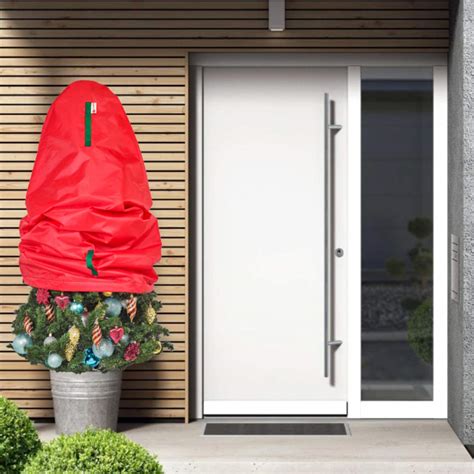 Upright Christmas Tree Storage Bag For Topiary Trees Holiday Tree Hold N’ Storage