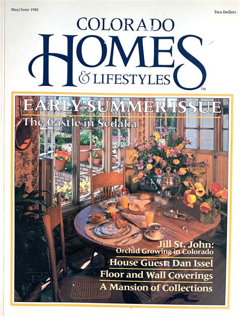 A Blast From The Past— Enjoy These 11 Vintage Magazine Covers Colorado Homes And Lifestyles