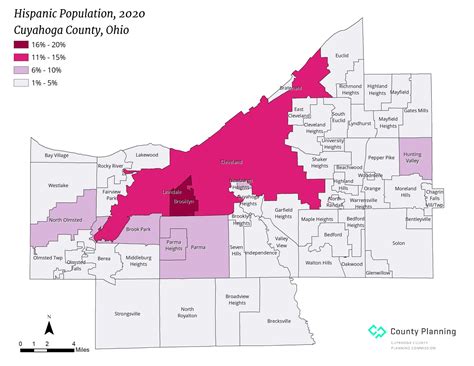 2020 Census Hispanic Or Latino Population Cuyahoga County Planning