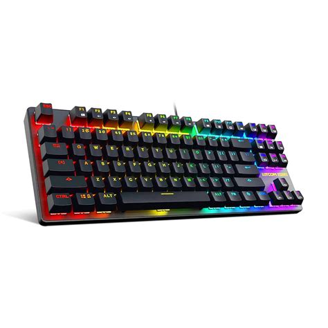 KITCOM TKL RGB Backlit Mechanical Gaming Keyboard NK60T Compact