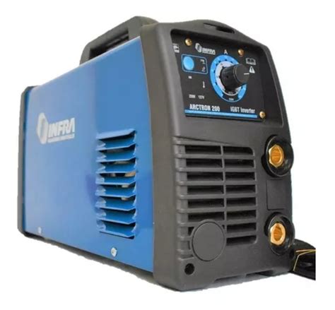 Soldadora Inverter Infra Arctron 200 Azul Y Negro 50Hz 60Hz 127V 220V