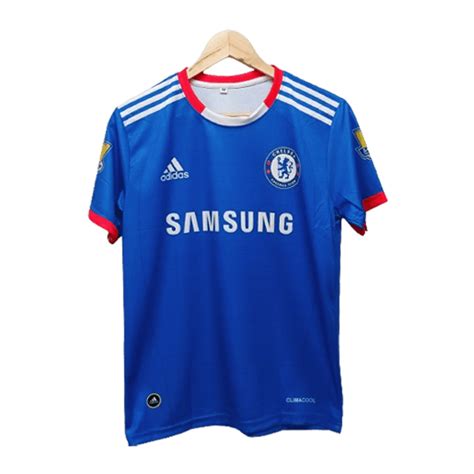 Chelsea 2010-11 Drogba Home Jersey | Retro Collection - Cyberried Store