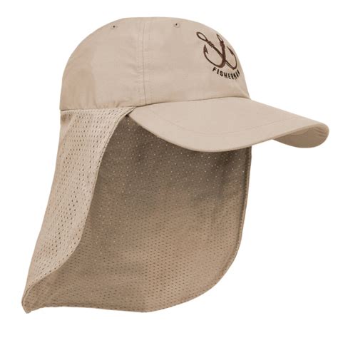 Gorra Wallis Pescador Con Fald N De Malla Fisherman Stone