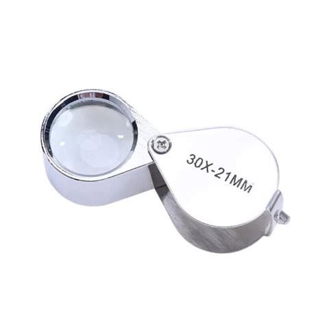 Loupe Magnifier Pocket Jewellers Eye Jewelry Magnifying Glass 30 X 21mm Jewelers Ebay