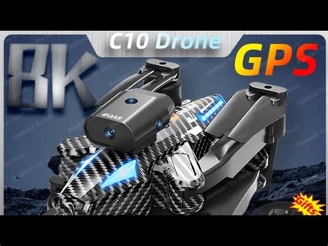 C10 Max 6000M GPS Rc Drone HD Optical Flow Positioning Obstacle