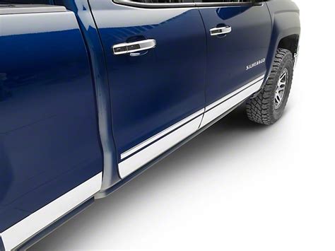 Putco Silverado 1500 Stainless Steel Rocker Panels S102066 14 18