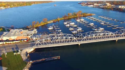 Boats in the Harbor in Sturgeon Bay, Wisconsin image - Free stock photo ...