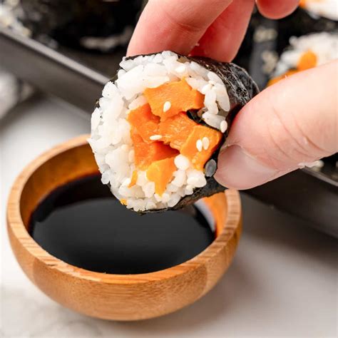 Sweet Potato Roll A Vegetarian Sushi Roll