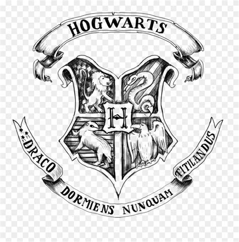 Hogwarts Logo Png Transparent Images - Logo Hogwarts Png, Png Download ...