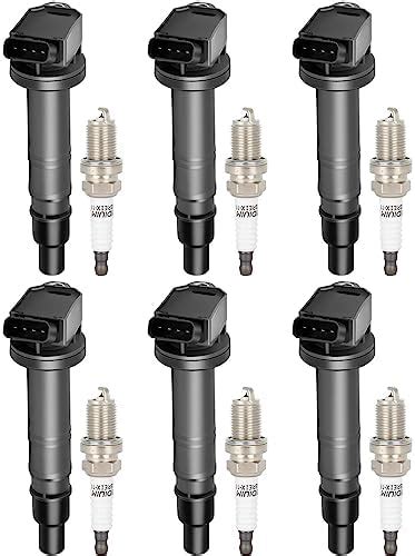 Amazon ECCPP UF495 6 Ignition Coils With 6 Iridium Spark Plugs For