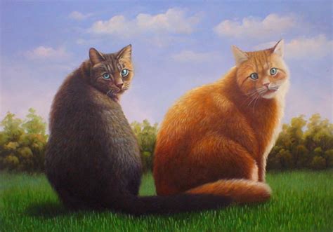 Cat Paintings N005 - Art in Bulk