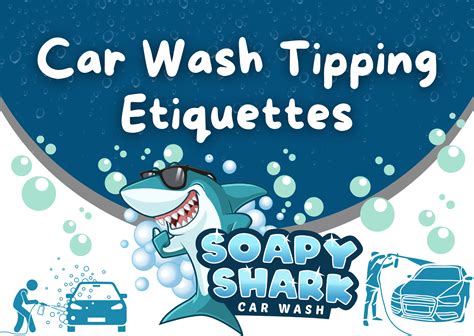 How Much To Tip At A Car Wash Tipping Guide From Soapy Shark Car Wash