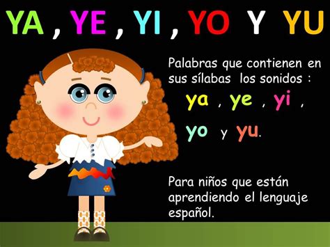 Ya Ye Yi Yo Y Yu En Las Palabras Lecciones Para NiÑos EspaÑol Para Todos Youtube