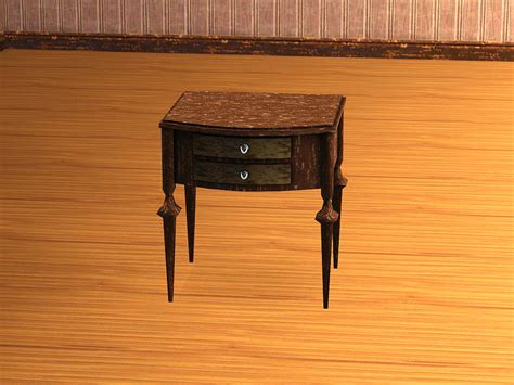 The Sims Resource Garage Shabby Chic Living End Table