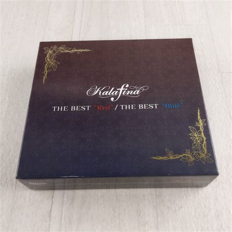 【やや傷や汚れあり】2c13 Cd Kalafina The Best Blue盤 Red盤 初回限定盤 帯付き 収納ケース付きの落札情報詳細