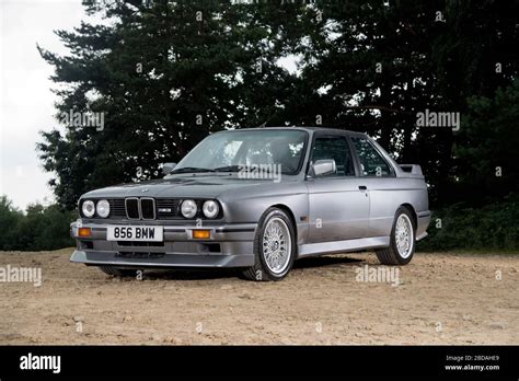 Bmw E30 M3 1980s Super Saloon In Dolphin Grey Stock Photo Alamy