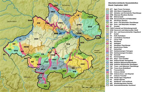 The 41 natural areas of Upper Austria - Full size | Gifex