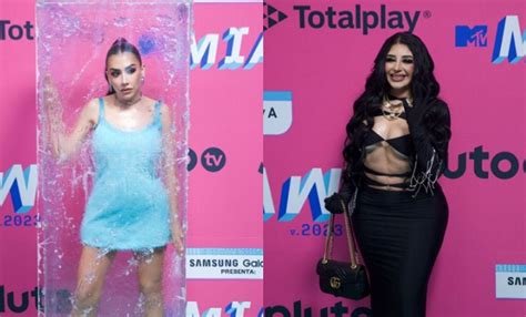 Premios MTV Miaw 2023 Karime Pindter Y Bellakath Entre Las Estrellas