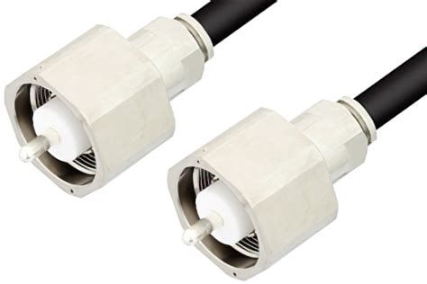 LC Male To LC Male Cable 96 Inch Length Using RG214 Coax RoHS