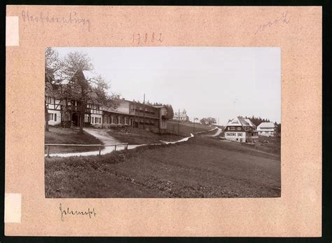 Fotografie Brück Sohn Meissen Ansicht Oberbärenburg Partie am