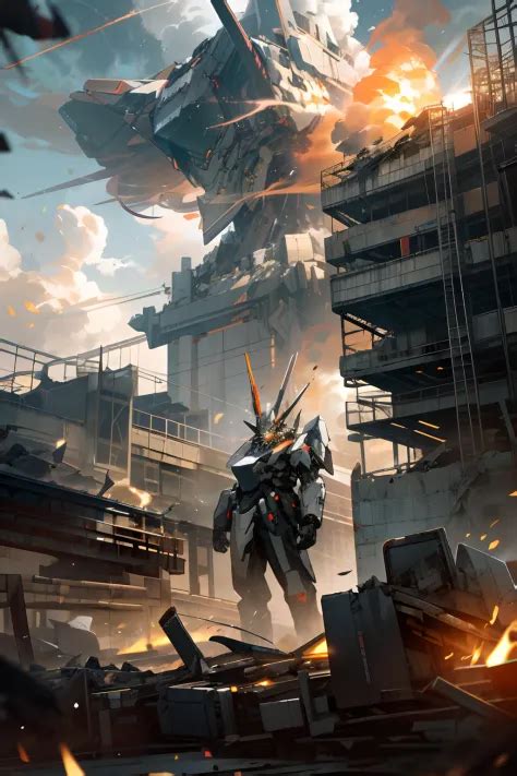 Armored Core Artwork SeaArt Al Free Al Art Generator