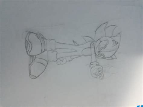 Dark sonic sketch by sonicgamer87 on DeviantArt