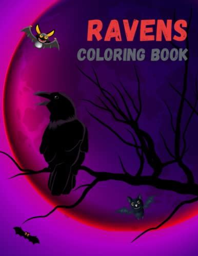 Ravens Coloring Book Coloring Book With 40 Designs Of Ravens And Crows