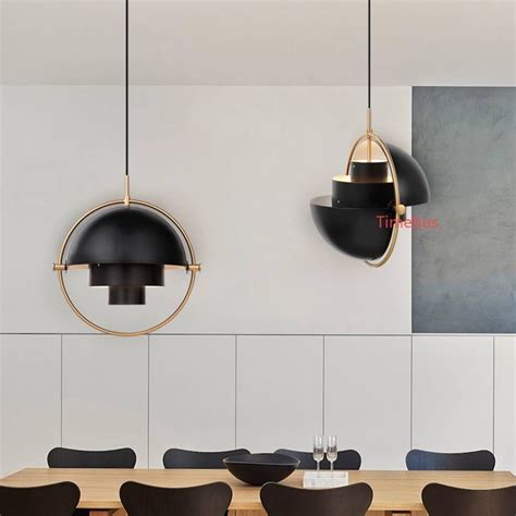 Luxury Nordic Gold Personality Pendant Lamp Modern Pendant Light Minimalist Restaurant Bar