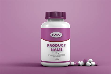 Medicine Bottle Label Design on Behance