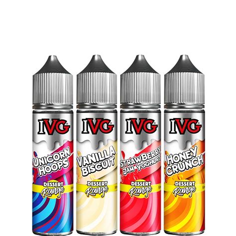 Ivg Dessert Range Shortfill E Liquid Ml Free Nic Legion Of Vapers