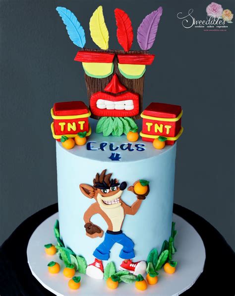 Crash Bandicoot Cake Crash Bandicoot Bandicoot Cake