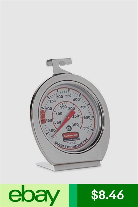 Rubbermaid Cooking Thermometers Home And Garden Ebay In 2021 Rubbermaid Stainless Steel Oven