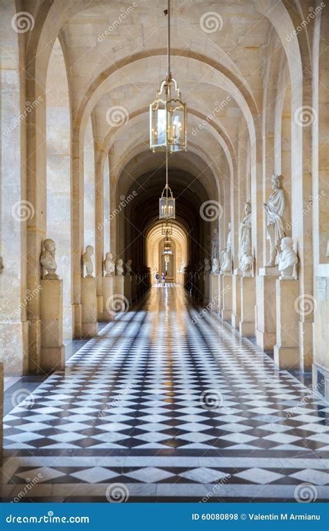 Corridor In Versailles Palace France Editorial Stock Photo