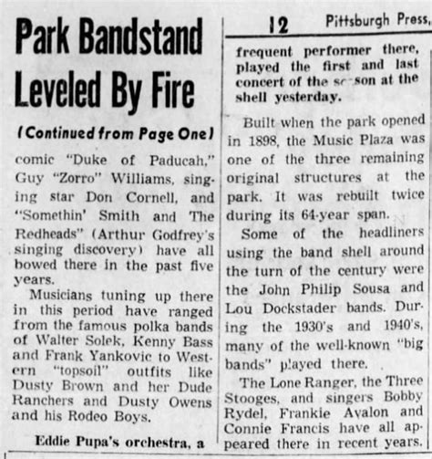 Kennywood Fire Article Continued