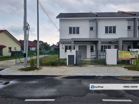 Rumah Baru Untuk Dijual 2 Storey End Lot Taman Sementa Permai Klang For