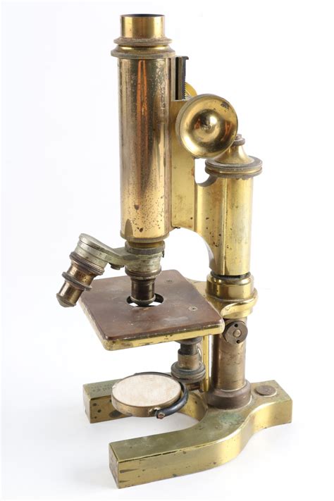 Bausch And Lomb Optical Co Brass Microscope Ebth