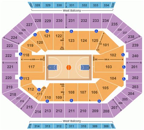 Seating Chart Dcu Center Center Seating Chart