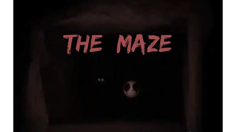 The Maze Roblox Horror Game Youtube