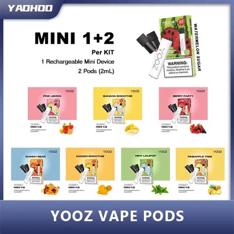 Ready Stock Yooz Mini Device Pod Classic Entry Kit Juice Yooz Pods