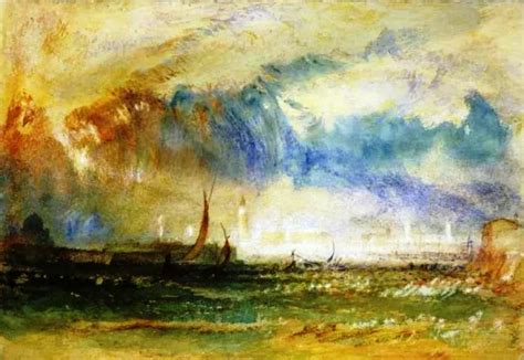 Venice, Storm at Sunset by Joseph Mallord William Turner Oil Painting ...