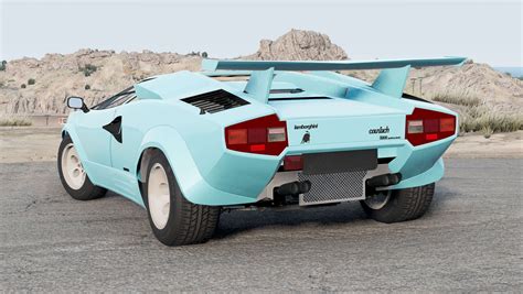 Lamborghini Countach Lp Quattrovalvole Para Beamng Drive