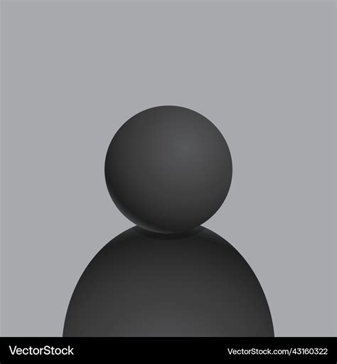 Blank image placeholder icon in black Royalty Free Vector