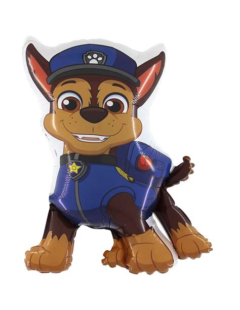 Balon Folie Figurina Paw Patrol Chase X Cm