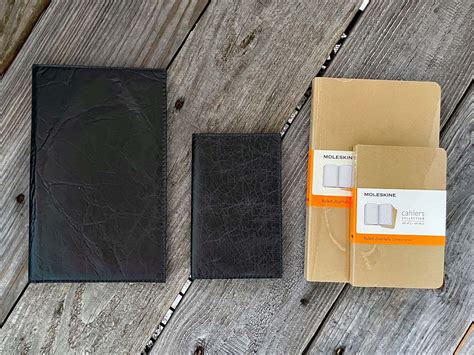 Refillable Leather Journal – Black – AA Leather