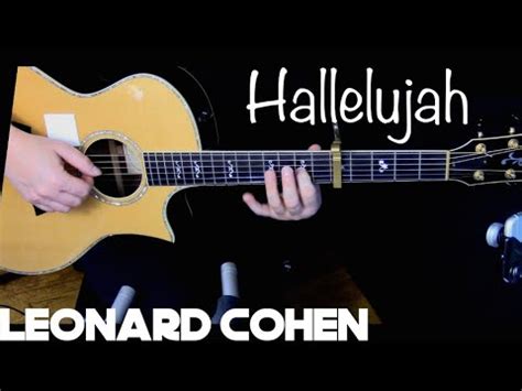 Leonard Cohen Hallelujah Kelly Valleau Fingerstyle Guitar Youtube