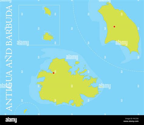 Caribbean islands map hi-res stock photography and images - Alamy