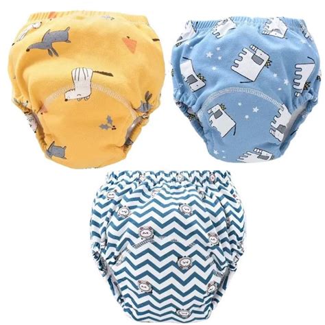 Kit 3 Calcinhas ou Cueca De Treinamento Para Desfralde Do Bebê