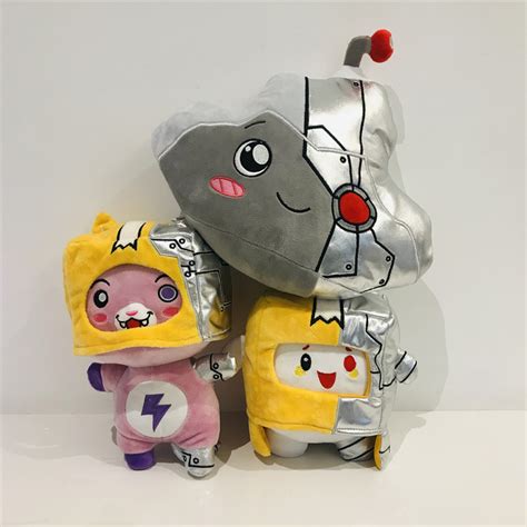 China Led Rocky Cyborg Plush Toy Lankybox Cyborg Series Lankybot Plush