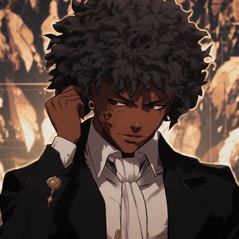 Release Of Power Black Anime Boy Pfp Alluring Black Anime Boy